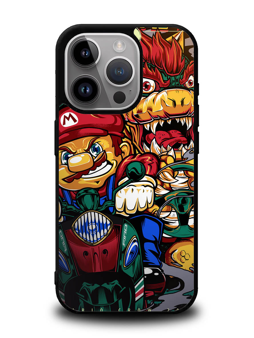 Mario Racing Brother iPhone 15 Pro Max Case OV8852