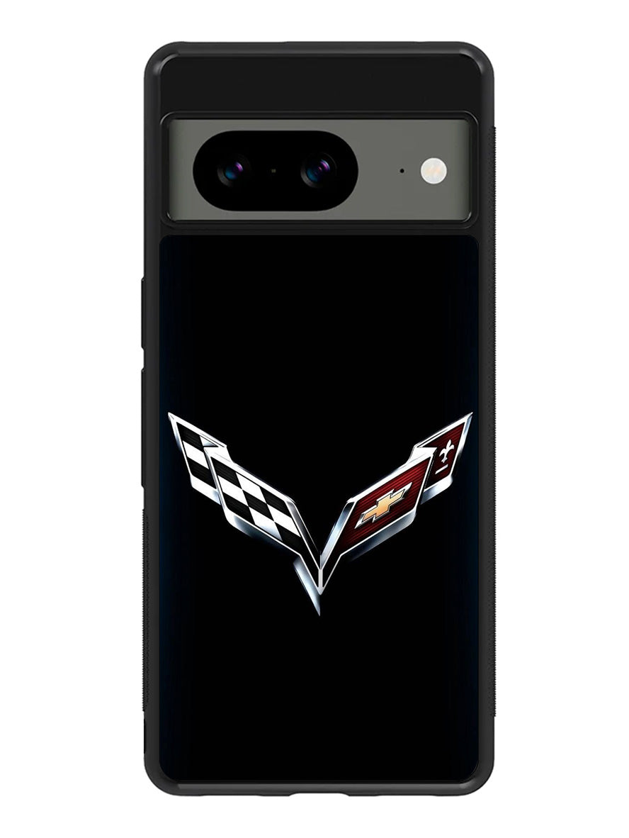 Corvette Logo Google Pixel 8 Case QC8845