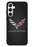 Corvette Logo Carbon 2nd Samsung Galaxy A35 5G Case