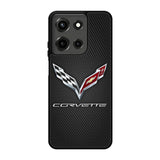 Corvette Logo Carbon 2nd Motorola Moto G 5G 2025 Case OV3440