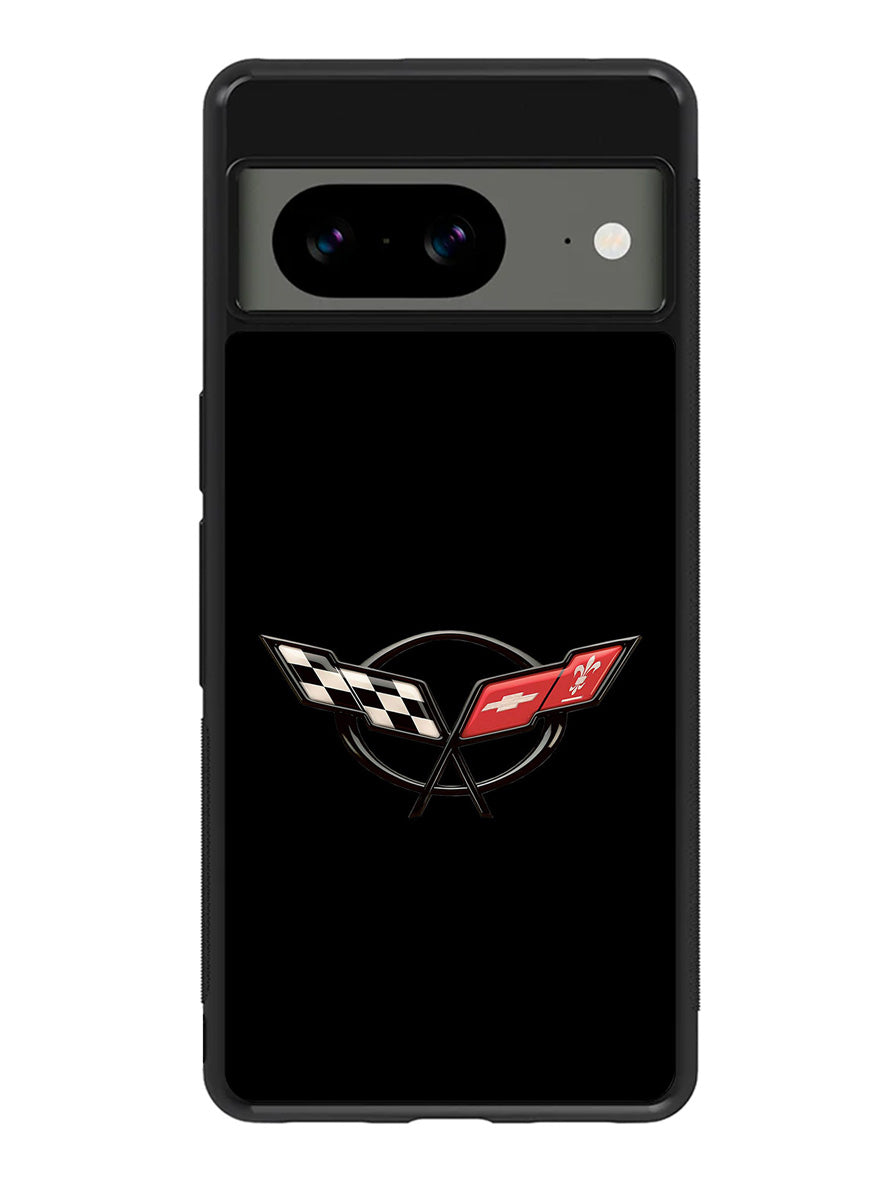 Corvette Old Logo Google Pixel 8 Case QC8848