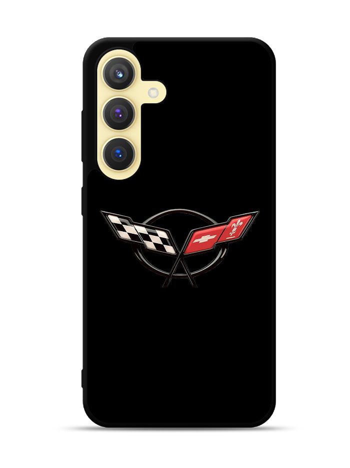 Corvette Old Logo Samsung Galaxy S25 5G Case OV8848