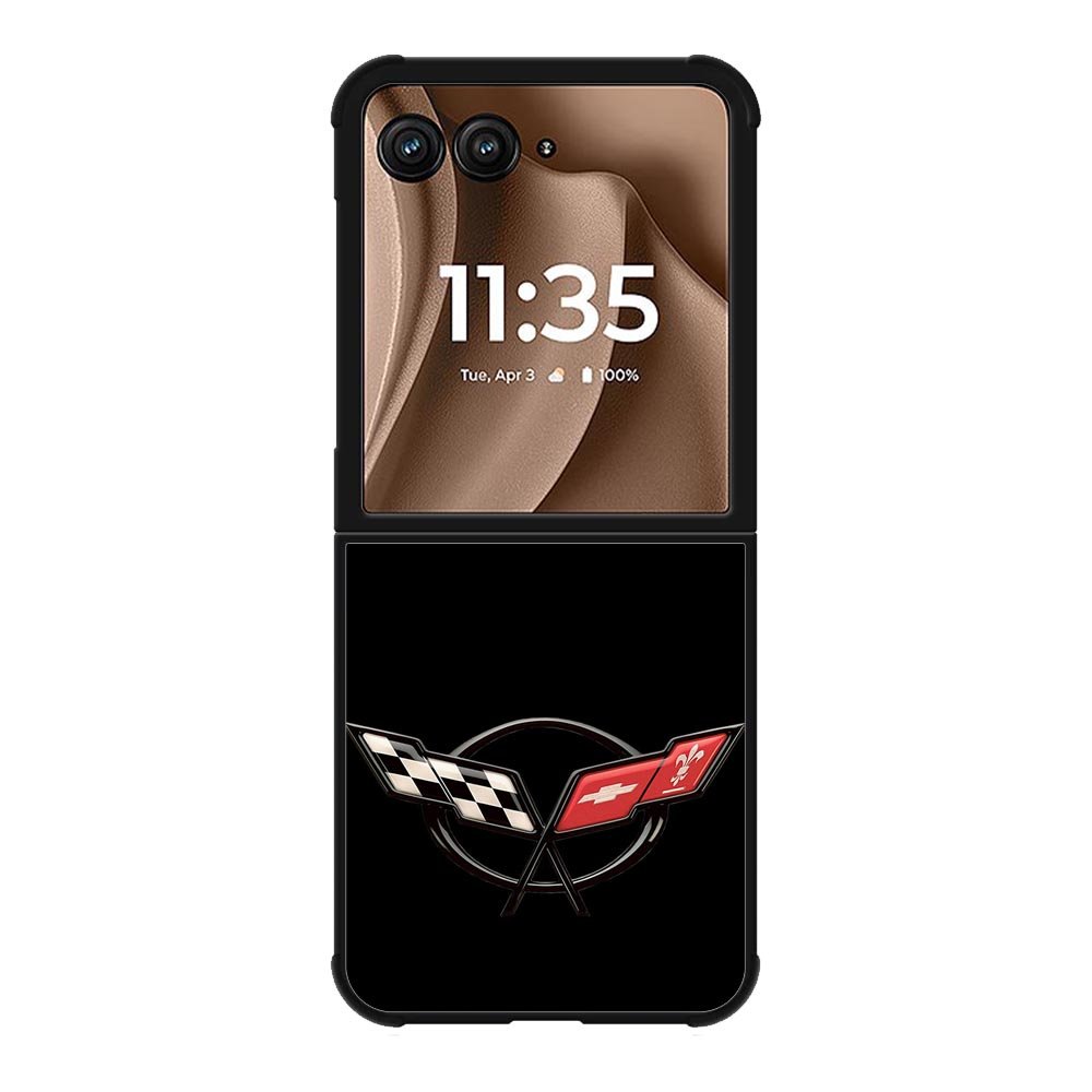 Corvette Old Logo Motorola Moto RAZR Plus 2025 Case OV8848