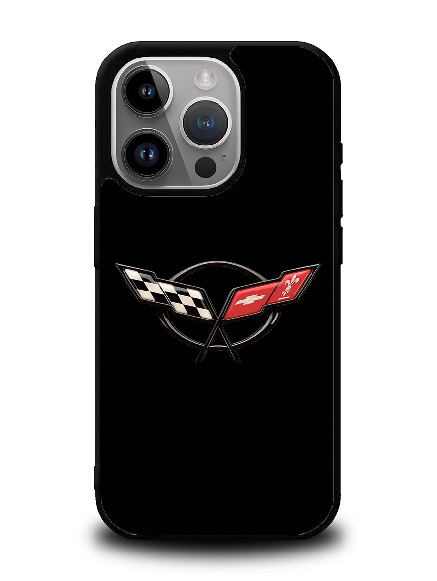 Corvette Old Logo iPhone 14 Pro Case QC8848