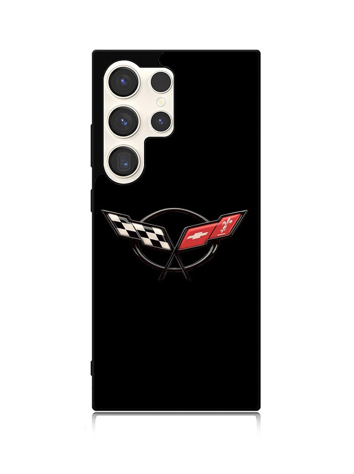Corvette Old Logo Samsung Galaxy S25 Ultra 5G Case QC8848