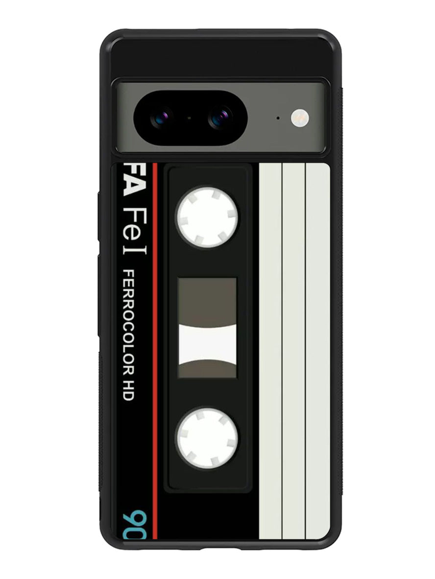 Retro Cassette Tape AGFA FeI Google Pixel 8 Case QC8856