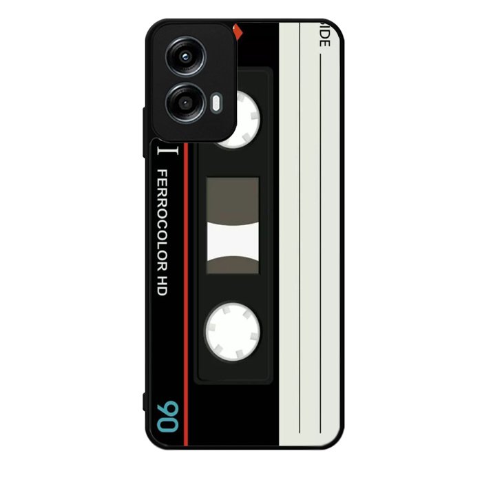 Retro Cassette Tape AGFA FeI Motorola Moto G Play 2024 Case OV8856