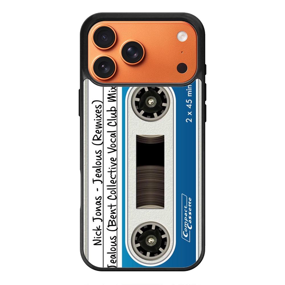 Retro Compact Cassette Tape iPhone 17 Pro Case OV8858