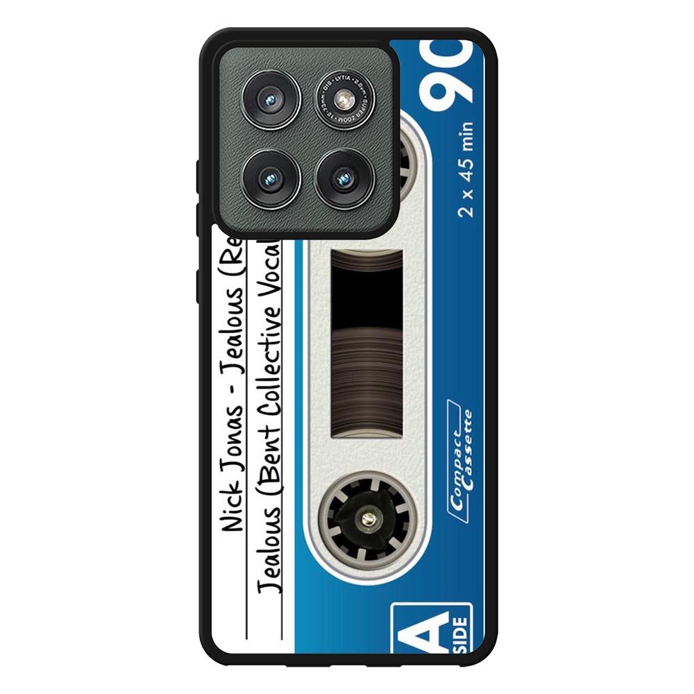 Retro Compact Cassette Tape Motorola Moto Edge 2025 Case OV8858