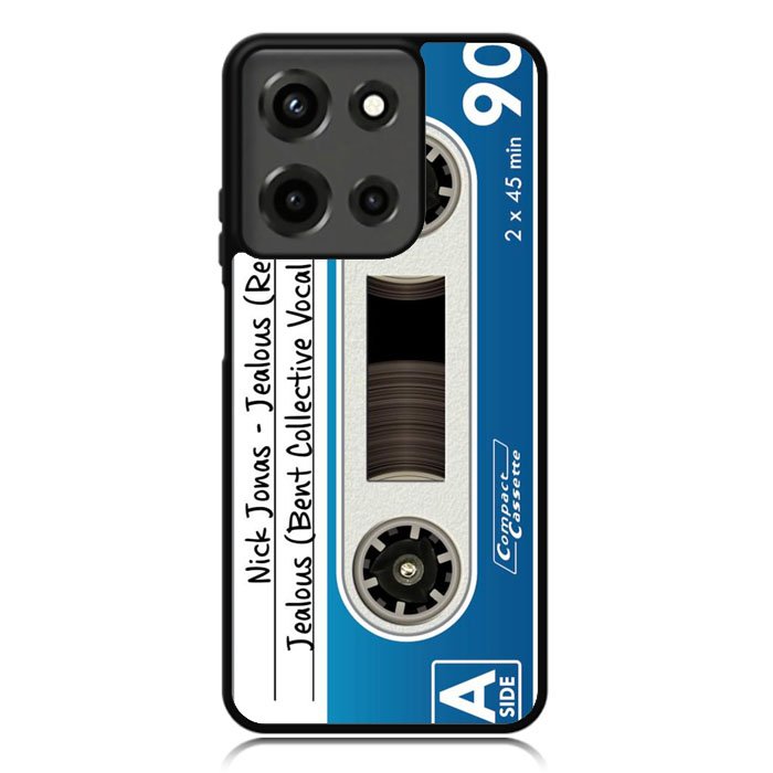 Retro Compact Cassette Tape Motorola Moto G 5G 2025 Case OV8858
