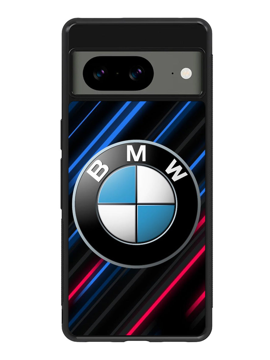 BMW Logo Red Blue Line Google Pixel 8A Case QC11174
