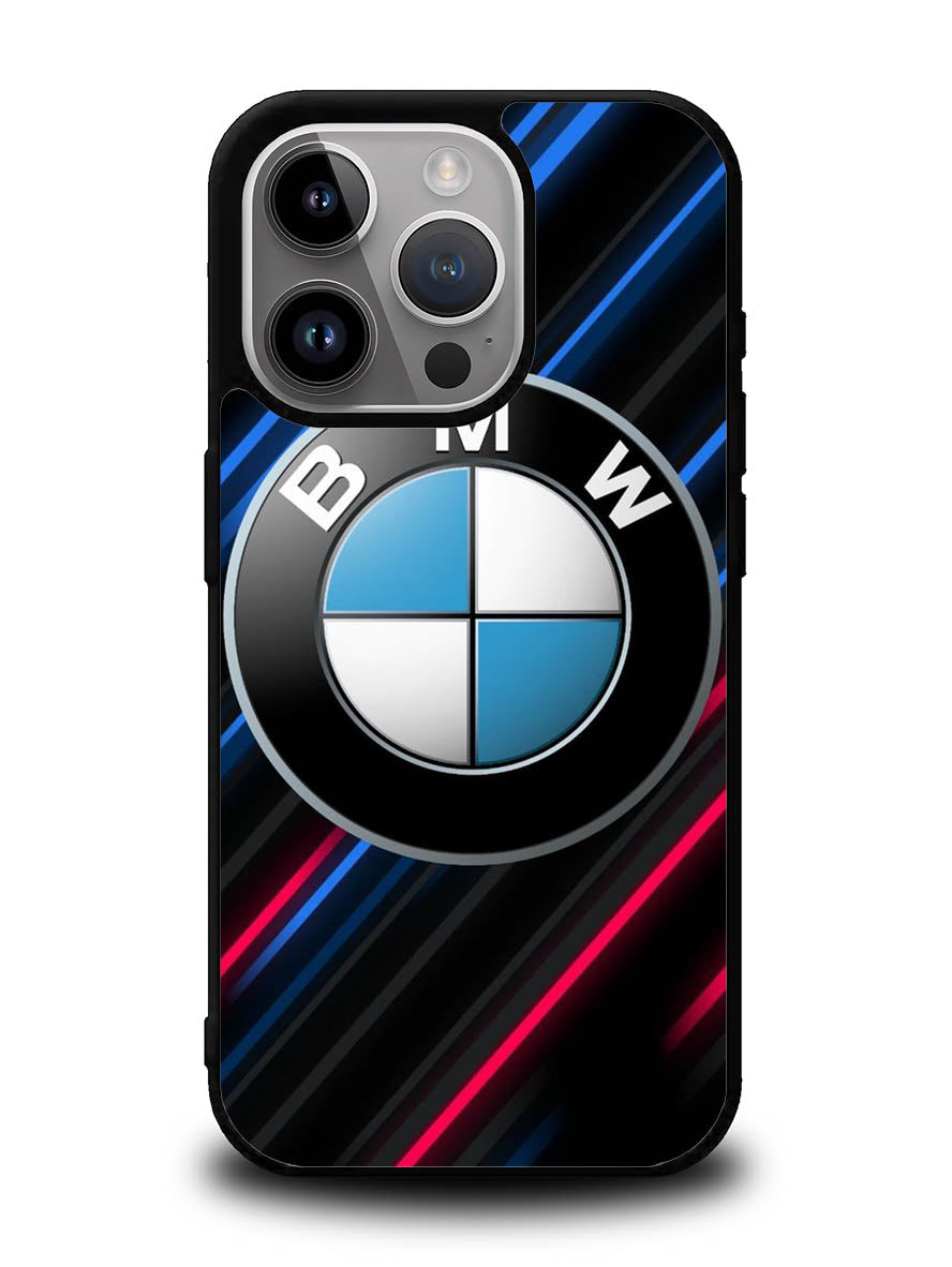 BMW Logo Red Blue Line iPhone 15 Pro Max Case OV11174