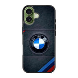 Bmw Logo Leather iPhone 17 Case