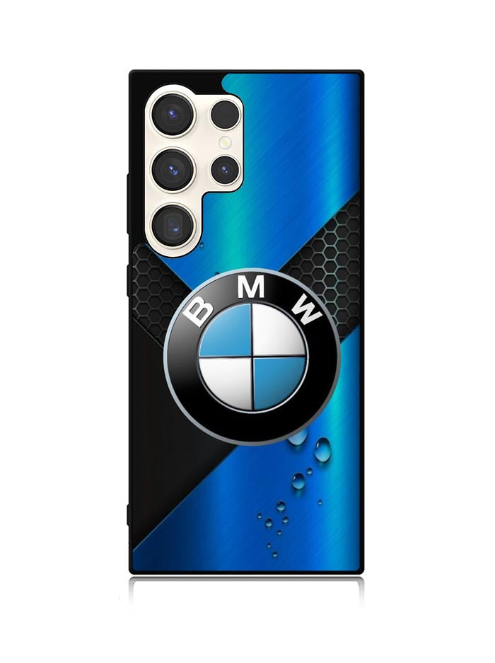 BMW Blue Logo Water Pond Samsung Galaxy S24 Ultra 5G Case OV11166