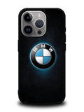 BMW Blue Glow Logo iPhone 14 Pro Case QC11164