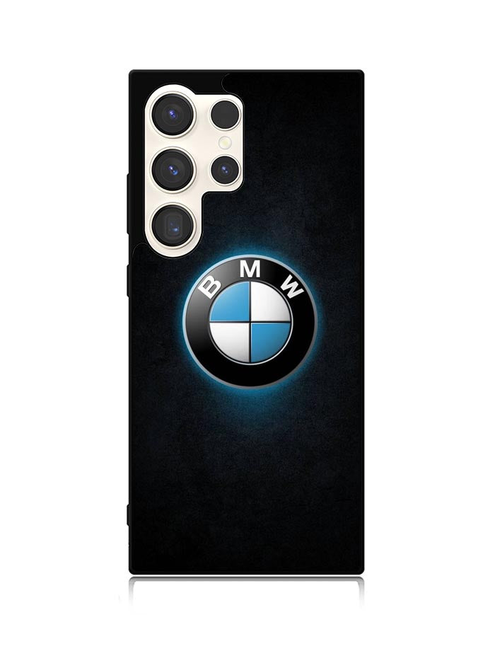 BMW Blue Glow Logo Samsung Galaxy S24 Ultra 5G Case OV11164