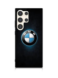 BMW Blue Glow Logo Samsung Galaxy S24 Ultra 5G Case OV11164