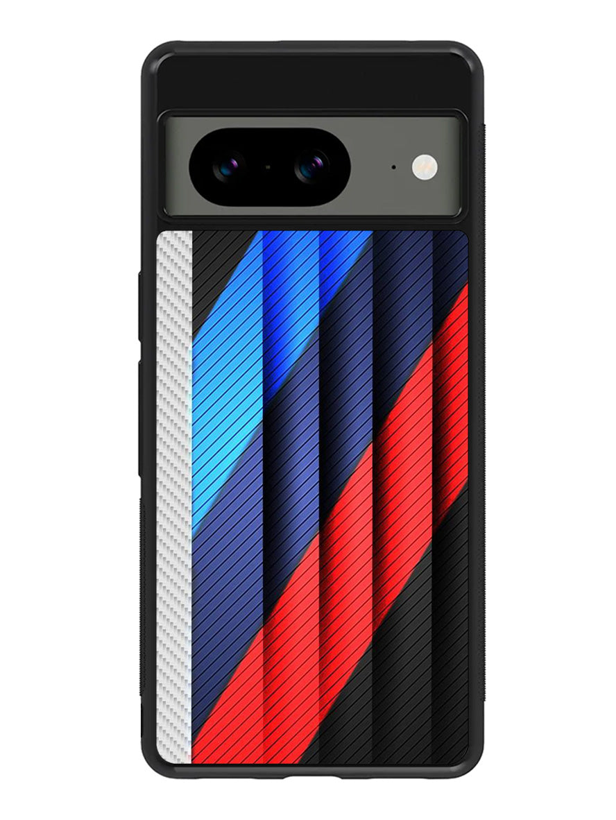 BMW Stripes On Metal Google Pixel 8A Case QC11182