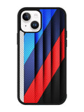 BMW Stripes On Metal iPhone 14 Plus Case QC11182