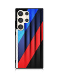 BMW Stripes On Metal Samsung Galaxy S24 Ultra 5G Case OV11182