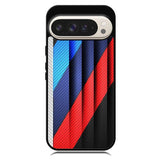 BMW Stripes On Metal Google Pixel 10 | Google Pixel 10 Pro Case OV11182