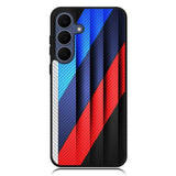 BMW Stripes On Metal Samsung Galaxy S25 FE Case OV11182