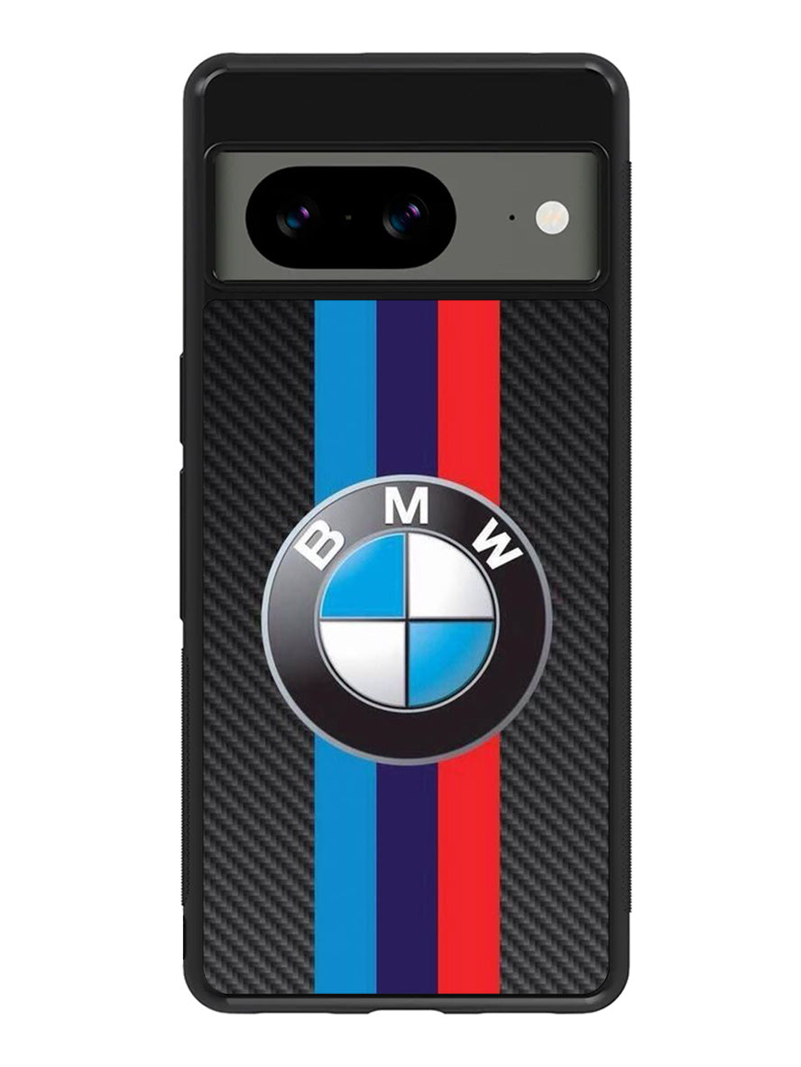 BMW Carbon Stripes Logo Google Pixel 8 Case QC11168