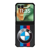 BMW Carbon Stripes Logo Motorola Moto RAZR 2025 Case OV11168