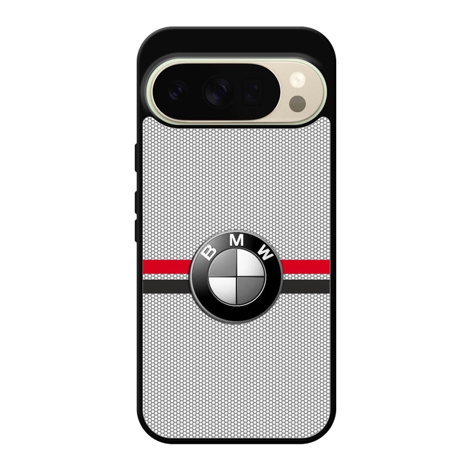 BMW Racing Red Black Logo Google Pixel 10 Pro XL Case QC11179