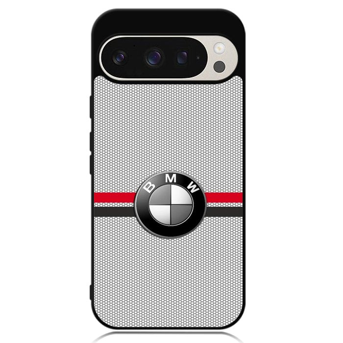 BMW Racing Red Black Logo Google Pixel 9 | Pixel 9 Pro Case OV11179