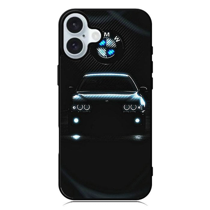 BMW Blue Neon iPhone 16 Plus Case QC11167
