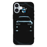BMW Blue Neon iPhone 16 Plus Case QC11167
