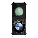 BMW Wood Logo Samsung Galaxy Z Flip 6 5G 2024 Case OV11184