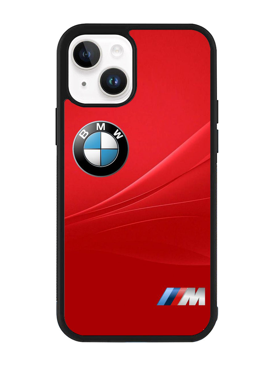 BMW Red M iPhone 14 Plus Case QC11180