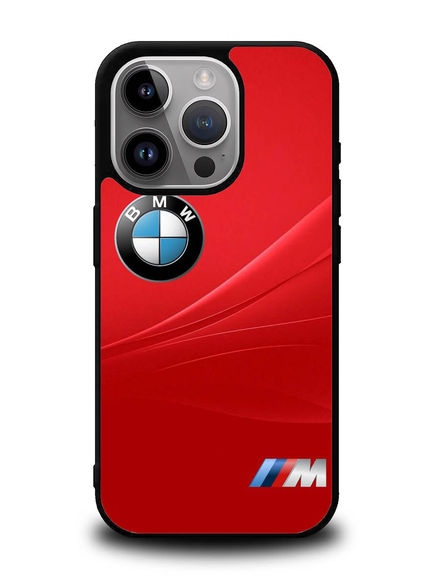 BMW Red M iPhone 14 Pro Case QC11180