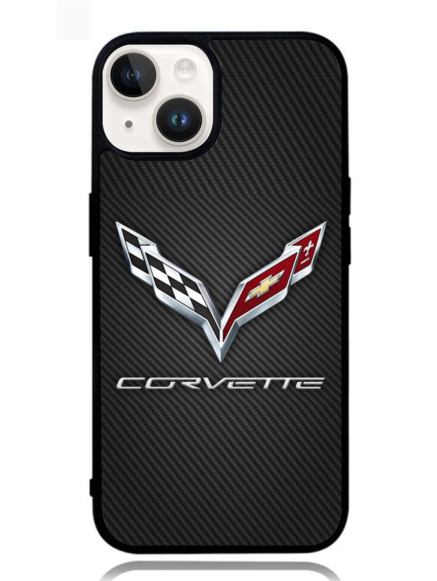 Elegant Corvette Logo iPhone 14 Case OV11080