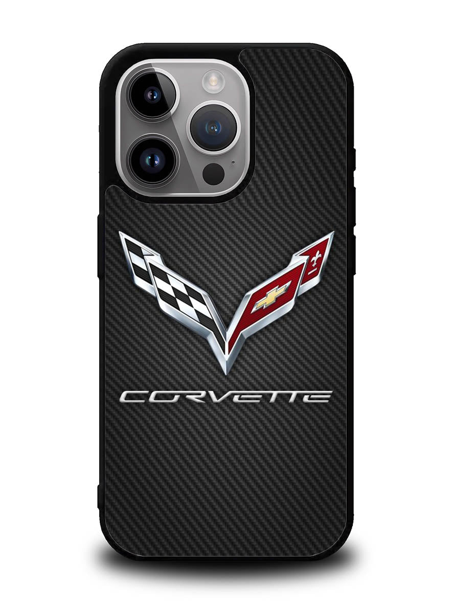 Elegant Corvette Logo iPhone 15 Pro Case