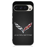 Elegant Corvette Logo Google Pixel 9 | Pixel 9 Pro Case