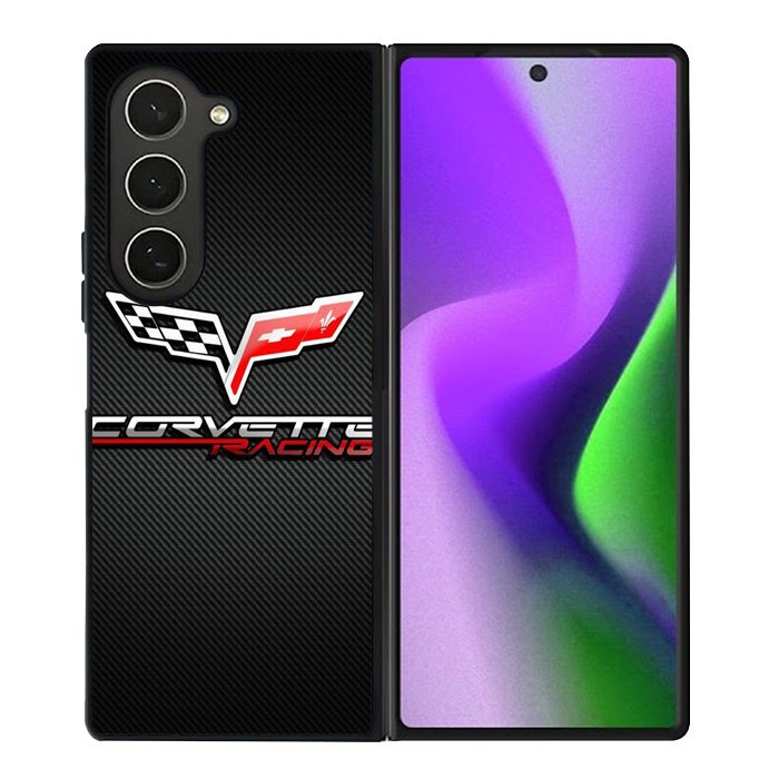 Corvette Racing Logo Samsung Galaxy Z Fold 6 Case