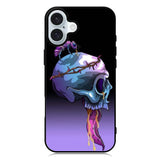 Punchy skull Bee iPhone 16 Plus Case QC10797
