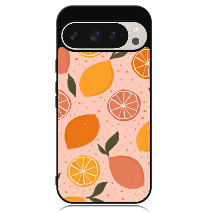 Lemon Fruits Pattern Google Pixel 9 | Pixel 9 Pro Case OV10889