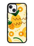 Tropical pineapple fruit pattern iPhone 14 Case QC10739
