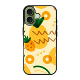 Tropical pineapple fruit pattern iPhone 17 Case QC10739