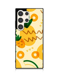 Tropical pineapple fruit pattern Samsung Galaxy S25 Ultra 5G Case QC10739