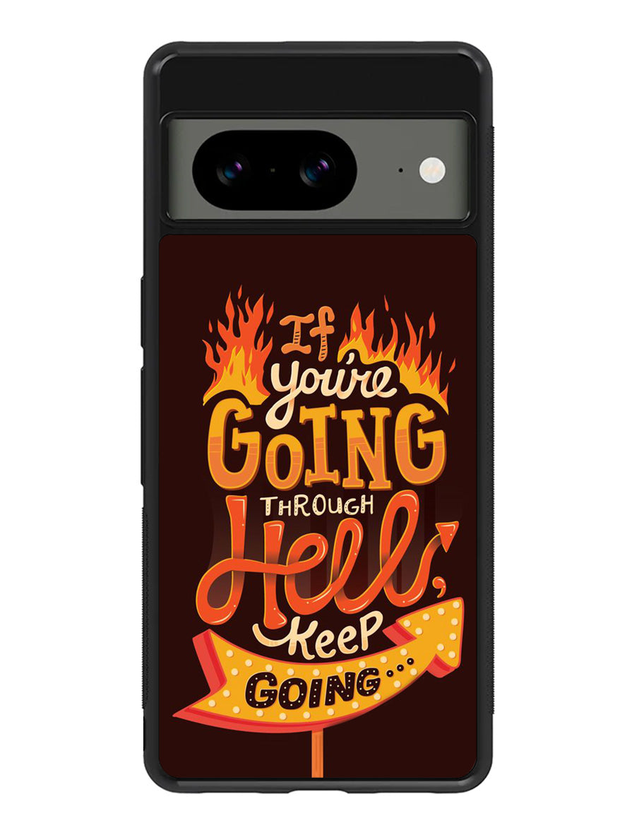 Quotes About Spirit Burning Google Pixel 8A Case QC10801