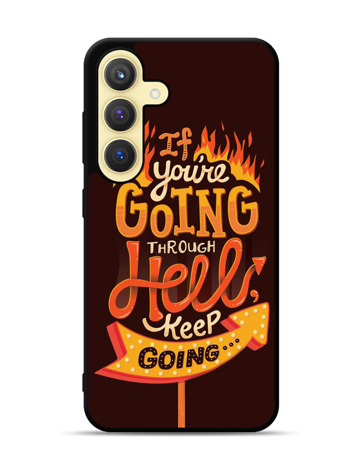 Quotes About Spirit Burning Samsung Galaxy S25 Plus 5G , Samsung Galaxy S25+ 5G Case OV10801