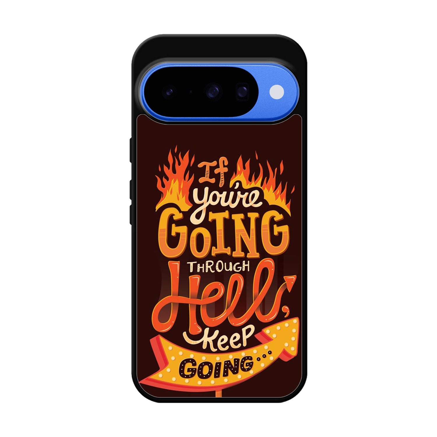 Quotes About Spirit Burning Google Pixel 10 Case OV10801