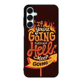 Quotes About Spirit Burning Samsung Galaxy A16 Case OV10801