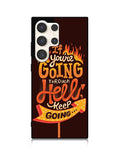 Quotes About Spirit Burning Samsung Galaxy S25 Ultra 5G Case QC10801