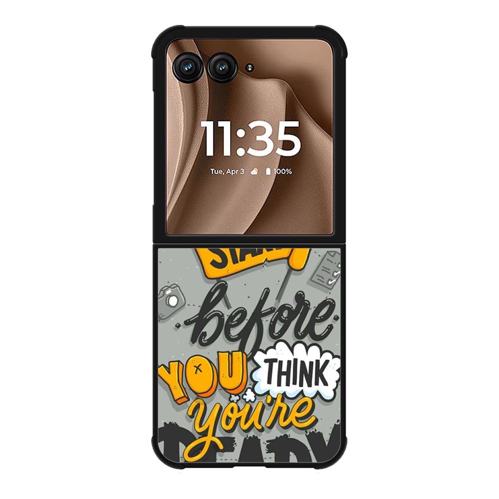 Quotes Spirit Started Motorola Moto RAZR Plus 2025 Case OV10803
